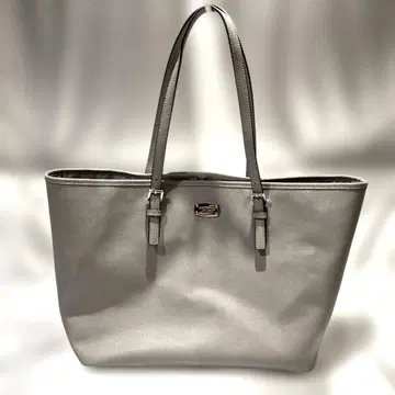 MICHAEL KORS 그레이 주트 토트백
