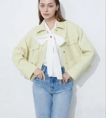 NORC 숏 기장 블루종