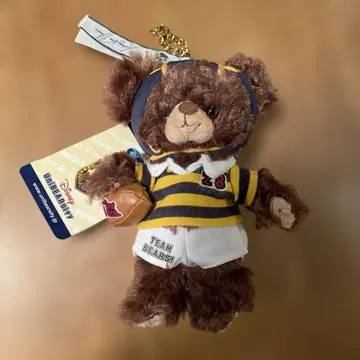 [새상품] Disney UniBEARsity 곰 봉제 인형 럭비