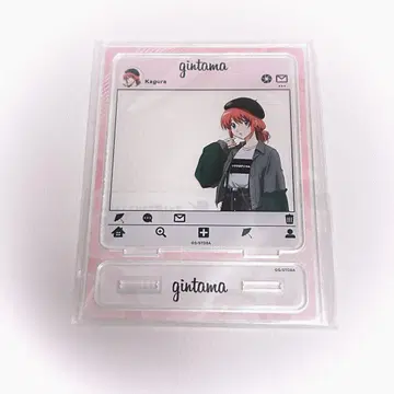 은혼 스이파라 사진풍 아크릴 스탠드 카구라 신품 미개봉