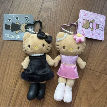 롱 레그 키티 키링 세트