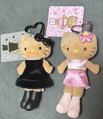 롱 레그 키티 키링 세트
