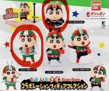 짱구는 못말려 x 가면라이더 콜라보레이션 피규어 컬렉션