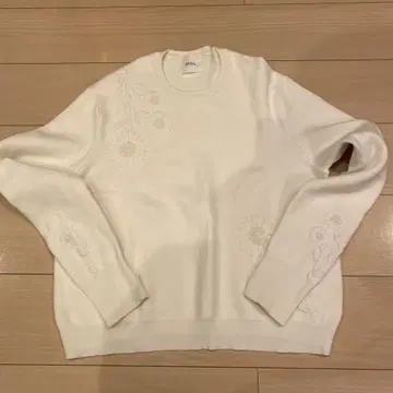 OHGA MARGARET KNIT 긴팔 화이트