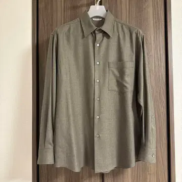 AURALEE 긴팔 셔츠