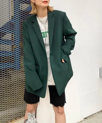 싱글 체크 자켓 [ who'swhogallery ]