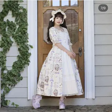 엑시즈팜 kawaii chalmiere 기념일 원피스 새상품