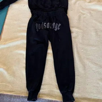 godsavage S 사이즈 블랙 팬츠만
