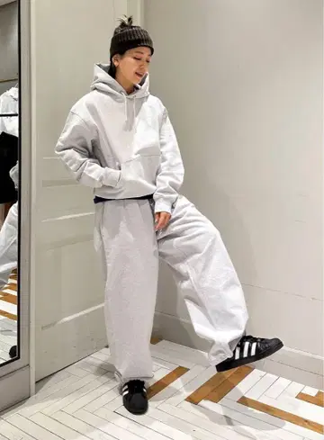 BEAMS 빔즈 맨투맨 셋업