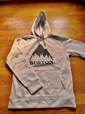 BURTON 후드티 그레이