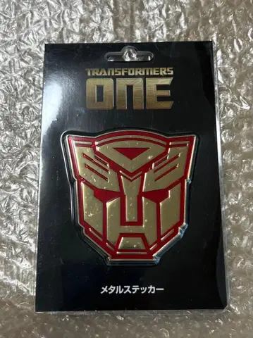 트랜스포머 ONE 메탈 스티커 극장 굿즈 영화 굿즈