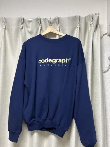 Code:graphy 네이비 트레이닝복 맨투맨 M 사이즈