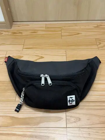 CHUMS 바디 백 블랙 나일론