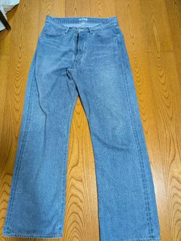 SELVEDGE FADED LIGHT DENIM PANTS 2024