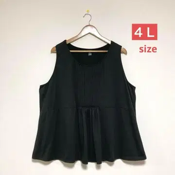 블랙 4L 사이즈 상의