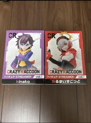 Crazy Raccoon CR 달마이즈갓 kinako 피규어