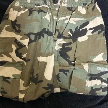 카모플라쥬 카고 팬츠