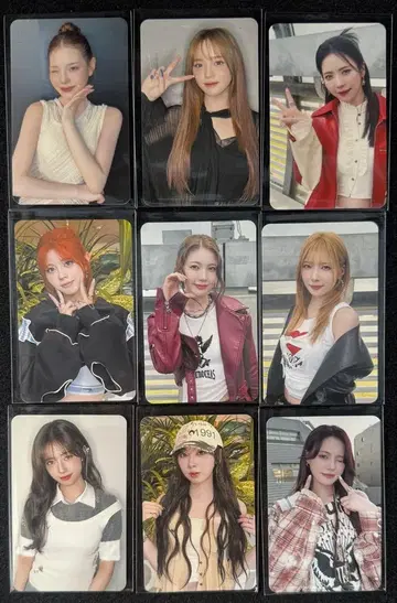 NiziU 홀츠 회장 한정판 포토 카드 이시카와 2일차 전원 세트