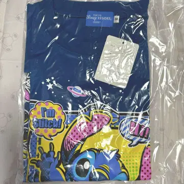 디즈니 스티치 T셔츠 엔카운터