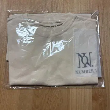 NUMBER_I 베이지 셔츠