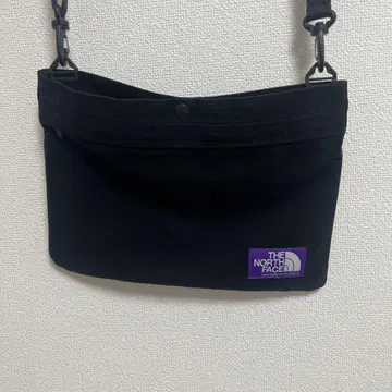 THE NORTH FACE 코듀로이 숄더백 블랙