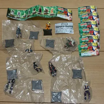 NARUTO 풀컬러 R 피규 8종류 컴프 세트 반다이
