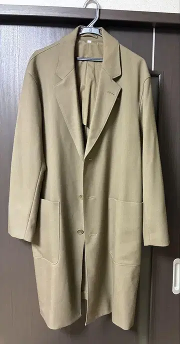 Uniqlo U 체스터 코트 L 베이지