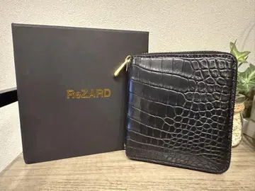 ReZARD 크로커다일 패턴 접이식 지갑