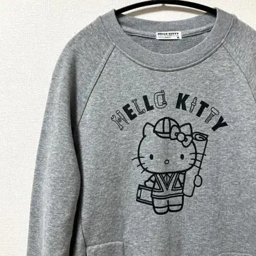 헬로키티 워크맨 콜라보 맨투맨