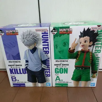 HUNTER x HUNTER GREED ISLAND 제일복권 피규어 2개