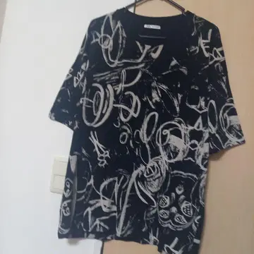 ZARA*자라 그래픽 니트 T셔츠 XL 사이즈 택 포함 새상품