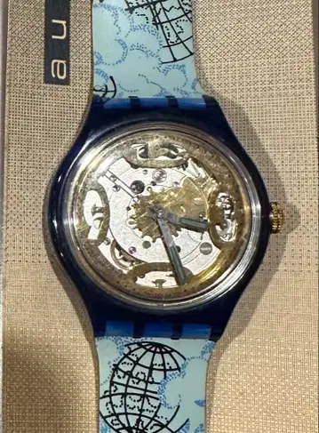 Swatch 시계 지구본 디자인 1993년 구매
