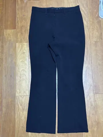 HARE 블랙 플레어 팬츠 M