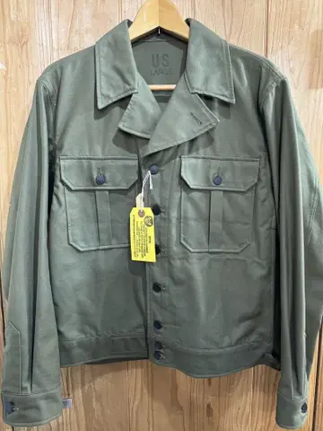 미스터 프리덤 올리브 그린 밀리터리 자켓