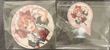 두근두근 문예부 DDLC 콜라보 카페 코스터 피크 츠쿠요미 사요리