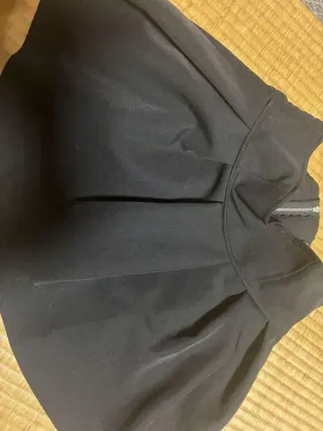 미셸 마카롱 슬림 레그가 되는 스커트 블랙 S 사이즈