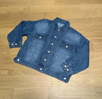 OZOC 넉넉하고 귀여운 데님 자켓 새상품 데님 블루 프리 사이즈