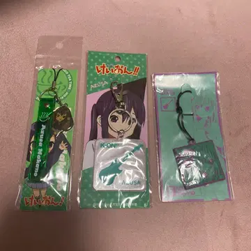 케이온!! 나카노 아즈사 아즈냥 스트랩 3개 세트