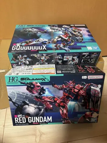HG 1/144 지크액스 & 빨간 건담