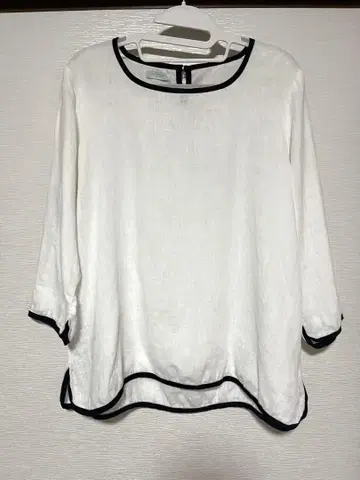 fog linen work 포그린워크 린넨 100% 블라우스 F