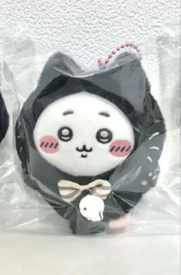 치이카와 검은 고양이 볼 체인 마스코트