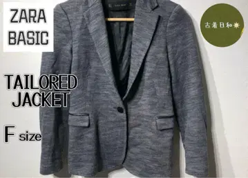 ZARA BASIC 그레이 테일러드 자켓