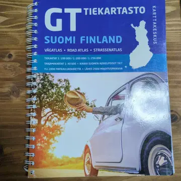 GT Tiekartasto Suomi Finland 지도