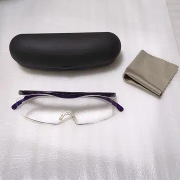 미사용 새상품 Hazuki 하즈키 루페 라지 1.6배 퍼플 보라색 라메