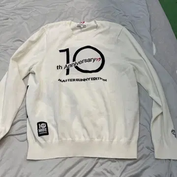MASTERBUNNYEDITION 10주년 Anniversary 스웨터