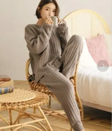 aimerfeel 리브 몰 니트 M 사이즈