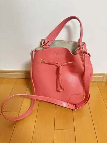 FURLA STACY 스테이시 메탈 로고 핸드백 숄더백