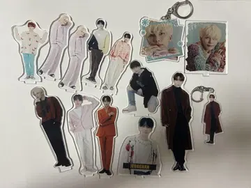 세븐틴 정한 아크릴 스탠드 아크릴 키링