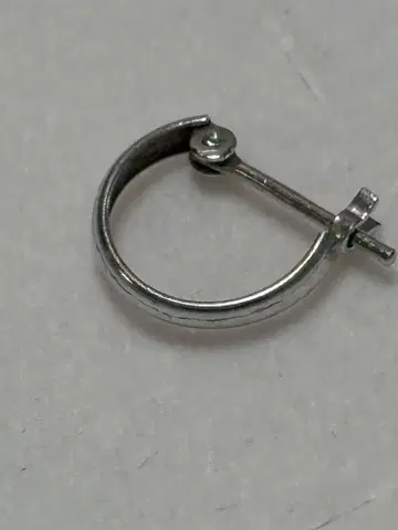 k14wg 후프 귀걸이 한쪽용