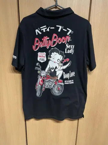 BETTY BOOP 바이크 피케 셔츠